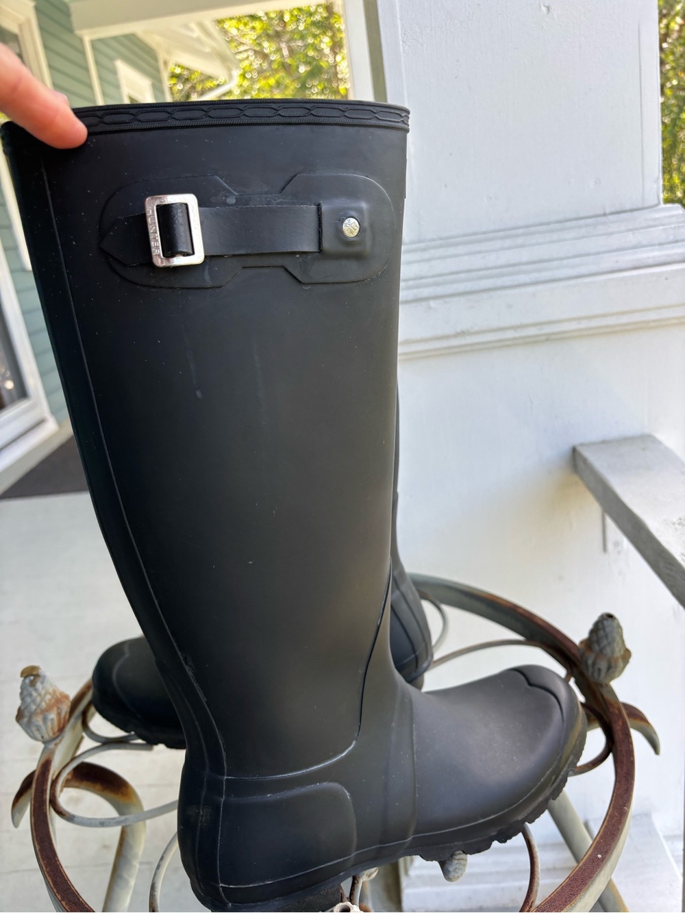 Boots - Hunter Tall Matte Black - Picture 9 of 12